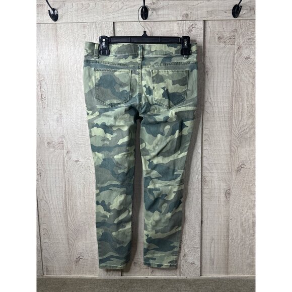 Wonder Nation Girls Large 10-12 Plus Size Camo Jeggings - Picture 2 of 8